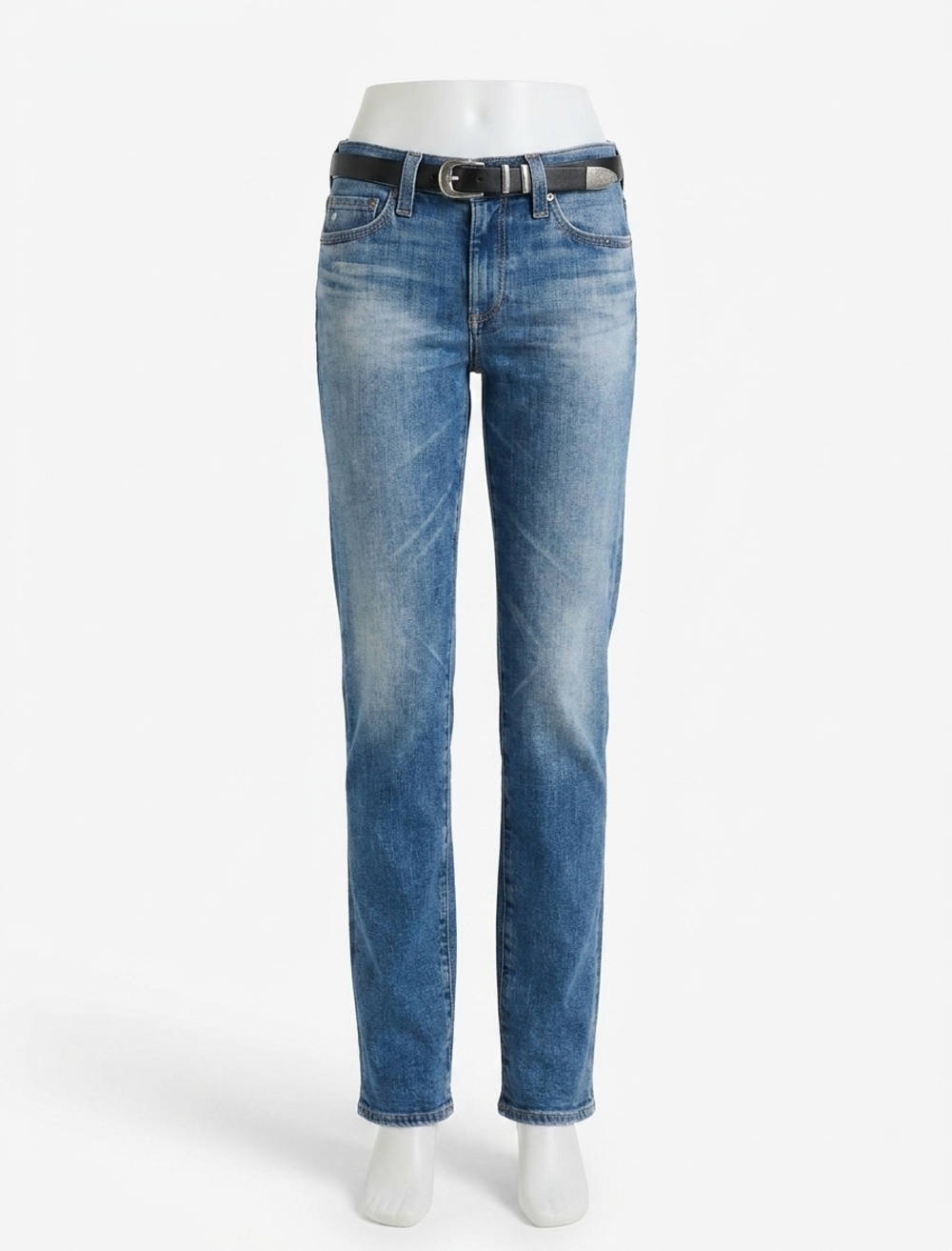 NEW AG JEANS sandra low rise straight jean in 15 years regal